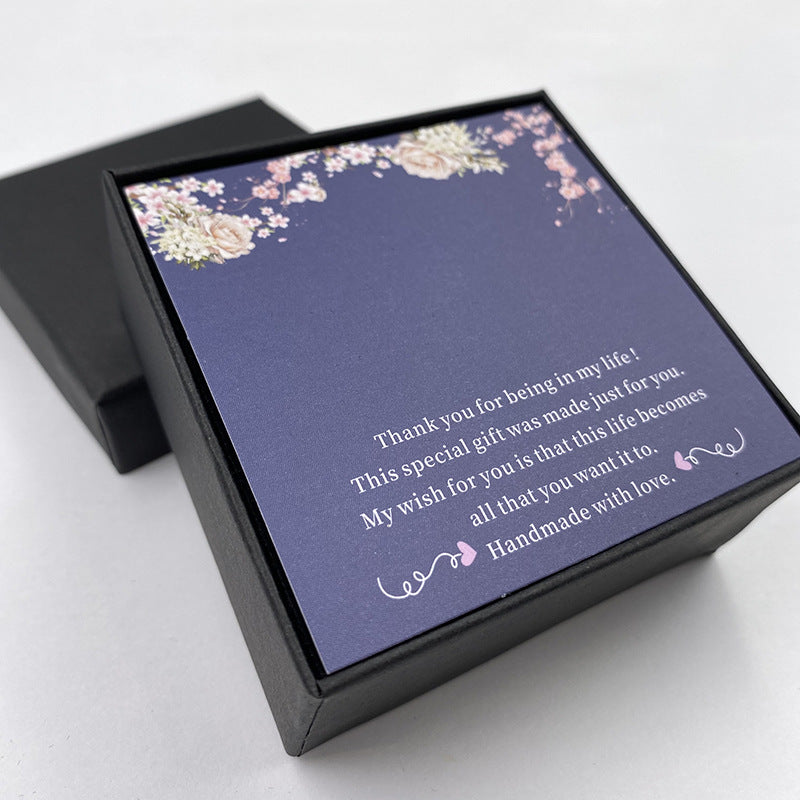 Wholesale Mother's Day Creative Mother Daughter Diamond Inlaid Copper Necklace